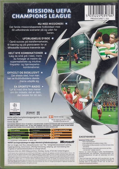 UEFA Champions League 2004–2005 - XBOX (B Grade) (Genbrug)